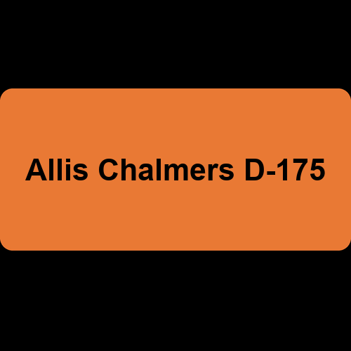 Allis Chalmers D-175
